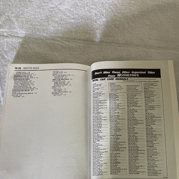 ATV Handbook Haynes Repair Manuals Paperback By Chilton 1999 Christopher Bishop - Picture 12 of 15